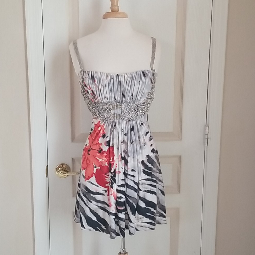 Sky Floral Dress